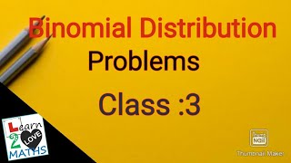 Binomial Distribution  Problems Class  3 Malayalam [upl. by Innep581]