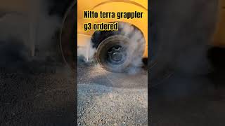 Nitto terra grappler g3 nittotires fordtruck burnout f150 ford automobile shorts mechanic [upl. by Aneehsak]