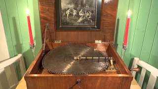 8 tunes on a 155 inch Polyphon music box part 1 [upl. by Esilrahc]