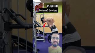 Train chest with 3 best exercise chestworkout viralshorts [upl. by Llekcir889]