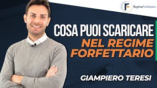 Cosa si può scaricare nel Regime Forfettario [upl. by Hobey]