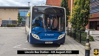 Buses at Lincoln Central 07082023 [upl. by Kcirdaed]