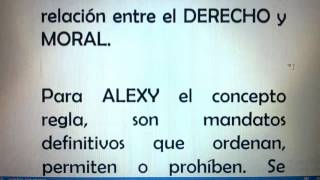 filosofía del derecho parte 2 Robert Alexyresumen [upl. by Ecyal]