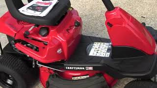 2024 Craftsman R110 30quot Riding Lawnmower Owner [upl. by Dagnah332]