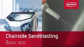 Chairside Sandblasting  Basic eco  Applications [upl. by Bonar]