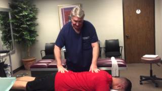 Severe Herniated Disc Patients 1st Time Adjustment From Your Houston Chiropractor Dr Johnson [upl. by Sproul]