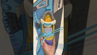 Best way to lace Jordan 4s sneakerhead shoes nike sneakers fyp [upl. by Eadwine]