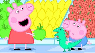 Peppa Pig in Hindi  Shopping  हिंदी Kahaniya  Hindi Cartoons for Kids [upl. by Ateinotna]