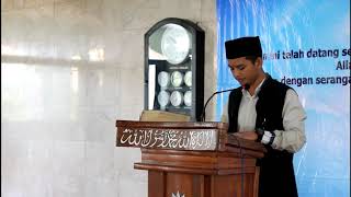 Nazm Mahmud Ki Amin  Student of Jamia Ahmadiyya Indonesia [upl. by Orwin]