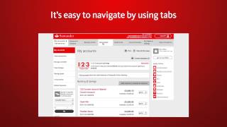 Santander Online Banking – View navigate and transact with the My Accounts homepage [upl. by Pat459]