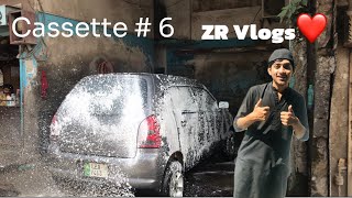 Getting my car washed after a long time🤧  ZR Vlogs🫀  Cassette  6 [upl. by Eylrahc382]