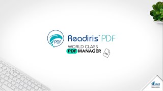 Readiris PDF  World class PDF Manager [upl. by Leahcym]