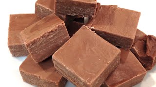 HOW TO MAKE CHOCOLATE FUDGE IN MICROWAVE  VIDEO RECIPE  Gregs Kitchen [upl. by Olson]