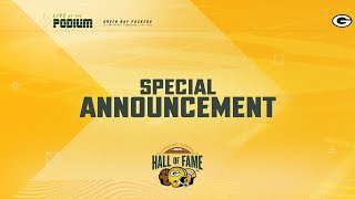 Packers Hall of Fame Press Conference [upl. by Llertac]