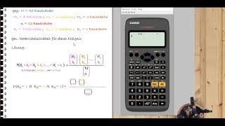 Beispielaufgabe verallgemeinertes Lottomodell Hypergeometrische Verteilung [upl. by Adalbert]