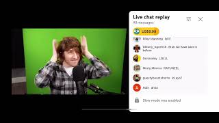 Kreekcraft takes his wig off After 14 months Ft chat reactions [upl. by Debi]