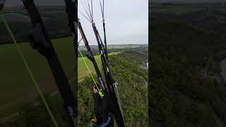 Mon 1er vol à La Roche à Bunel paragliding parapente travel fly soaring ozone normandie [upl. by Desirea]