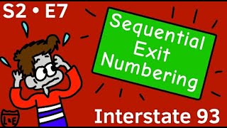 Interstate 93 Beware of Sequential Exit Numbering [upl. by Nobel]