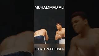 Finished the round on knee  Muhammad Ali vs Floyd Patterson 1 [upl. by Jarib]