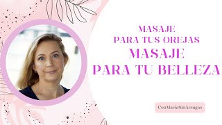 Masaje de las orejas para rejuvenecer el rostro [upl. by Samoht]