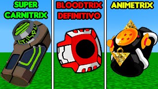 CRIEI NOVOS OMNITRIX NO BEN 10 MINECRAFT [upl. by Ahsait162]