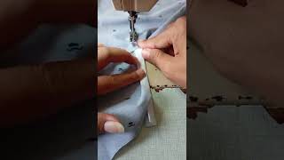 Mansetsewing turorialjahit sewingtips turorialmenjahit sewinghacks diy [upl. by Enilemme]