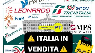 😳 PRIVATIZZAZIONI  LE AZIONI ITALIANE CHE RISCHIANO DI PIÙ 📉⚠️ [upl. by Avlis580]