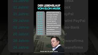 Der Lebenslauf von Elon Musk vermögensaufbau investieren [upl. by Kcin973]