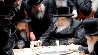 Bobov 45 Rebbe Visiting Belzer Rebbe  Tammuz 5773 [upl. by Yartnod]