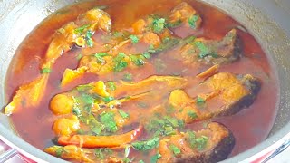 Chitol Machher KaliaChitol fish curry Bengali Fish Curry recipe [upl. by Estren]