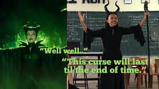 MALEFICENT’S CURSE SCENE REENACTMENT  Oral Communication SHS [upl. by Mezoff525]