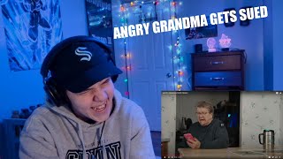 ANGRY GRANDMA GOING TO PRISON  ANGRY GRANDMA SUED PRANK REACTION [upl. by Ennywg]