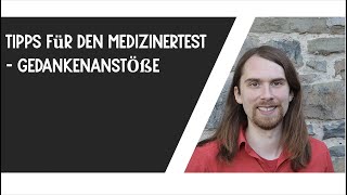 Tipps für den Medizinertest [upl. by Odlanyar]