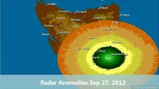 Radar Anomalies Sep 27 2012 [upl. by Eadith]