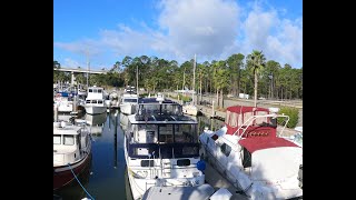 Boat Solar 44 Tollycraft boat solar panels installed Trawler life Daily blog [upl. by Nylatsyrc]