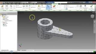 Autodesk Inventor 2014 Stress Analysis [upl. by Aiclid]