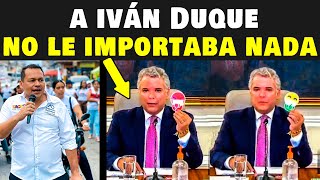 ¡AYUDABA A SUS AMIGOS Y NO AL PUEBLO Iván Duque Alejandro Ocampo Denuncia [upl. by Tomas]