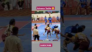 Advance kabaddi Tackle 😯  shorts youtubeshorts kabaddi [upl. by Malin669]