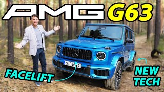 Mercedes GClass facelift REVIEW 2025 G63 AMG vs G500 G550 [upl. by Oenire]