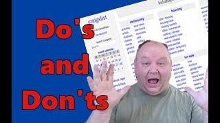 Craigslist Ads Dos and Donts Tutorial [upl. by Eciruam532]