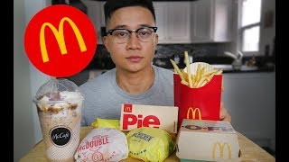 MCDONALDS MUKBANG  EATING SHOW [upl. by Ellenehs]