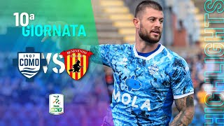 HIGHLIGHTS  Como vs Benevento 21  SERIE BKT [upl. by Neomah]