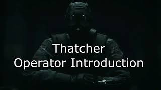 Rainbow 6 Siege  Thatcher  Operator Introduction [upl. by Swope111]