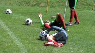 Allenamento Portieri  Goalkeeper Training  Milan Camp [upl. by Auof231]