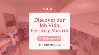 IVF Lab tour Vida Fertility  Embryologist María Celda [upl. by Dorman926]