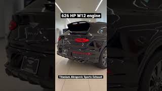 2022 Bentley Bentayga Speed Sports Exhaust Sound shorts Bentley BentaygaSpeed [upl. by Etnahc]