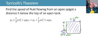 146 Torricellis Theorem [upl. by Najar]