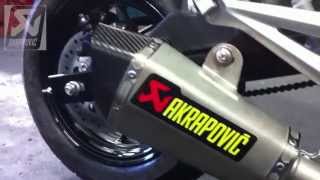 MSX125 AKRAPOVIC Exhaust [upl. by Juliann]