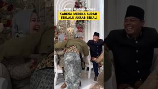 momen lucu ketika pengantin sungkeman malah ketawa ngakak ‼️ ngakak lucu ketawa kocak [upl. by Attenat]