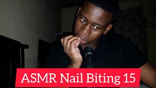 ASMR Nail Biting 15 [upl. by Novihc]